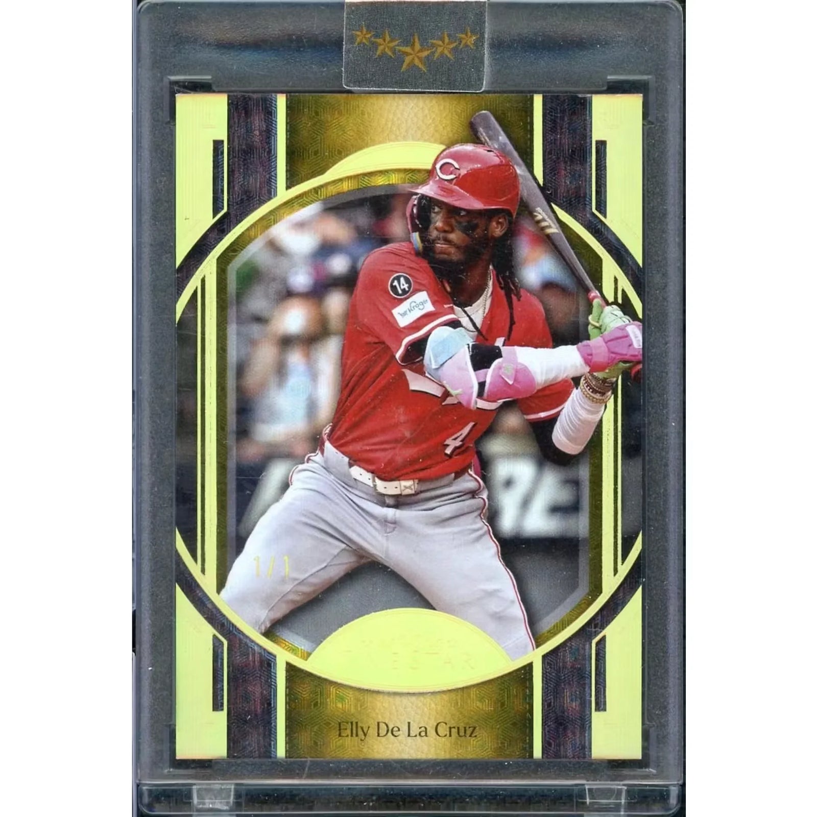 Elly De La Cruz 2025 Topps Five Star 1/1 Card | #100