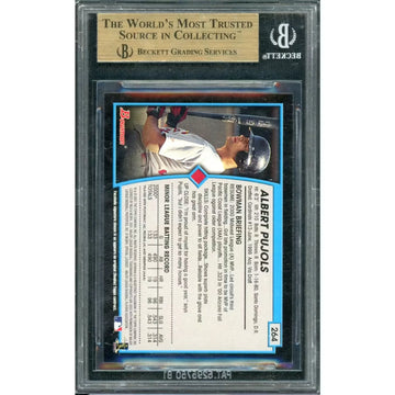 Albert Pujols 2001 Bowman Rookie Card #264 | BGS 9.5
