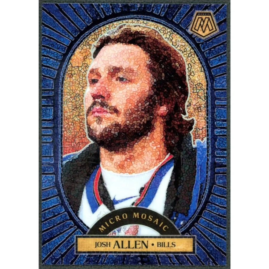 Josh Allen 2025 Panini Mosaic Micro Mosaic #24