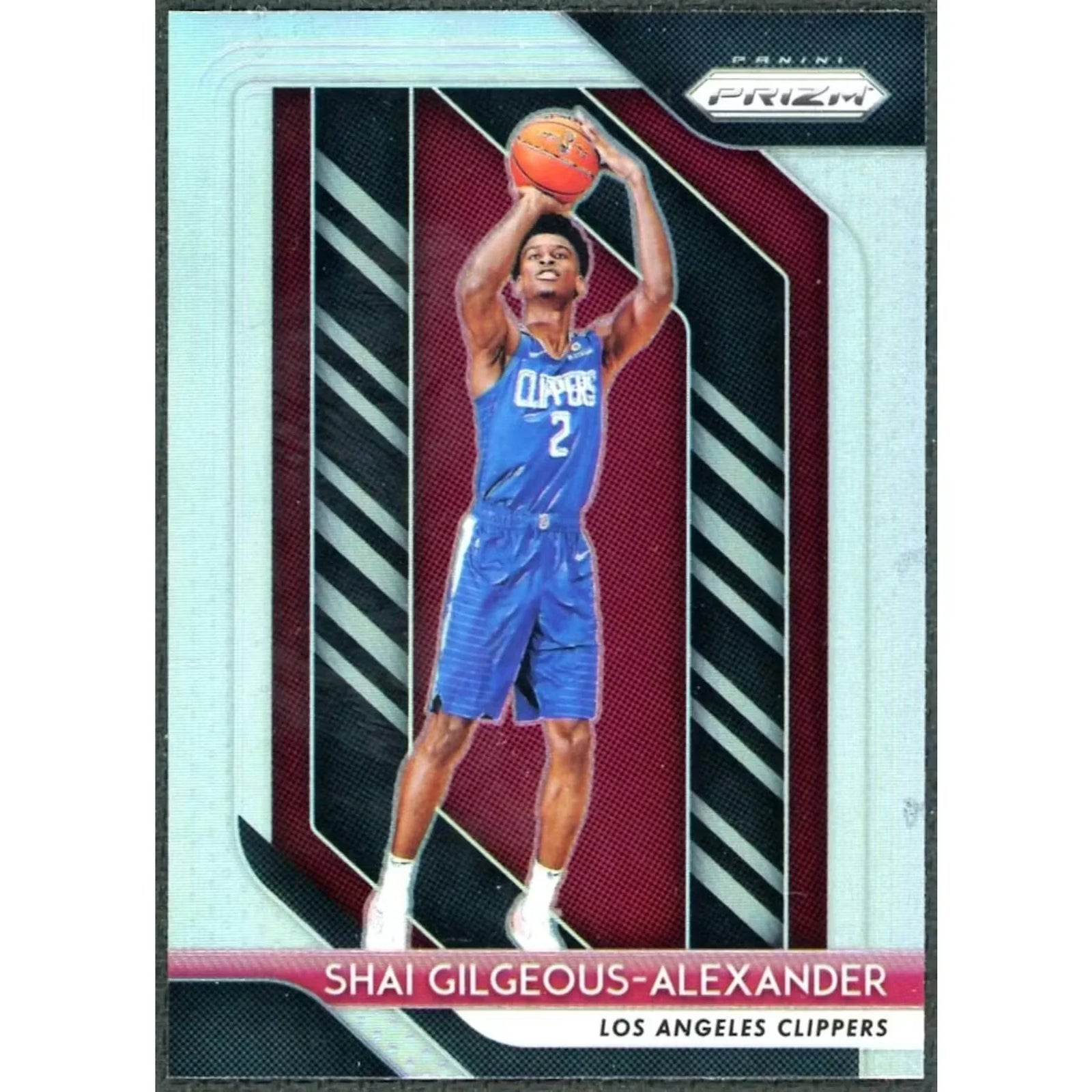 Shai Gilgeous-Alexander 2018-19 Panini Prizm Rookie Silver #184 | PSA 10 Gem