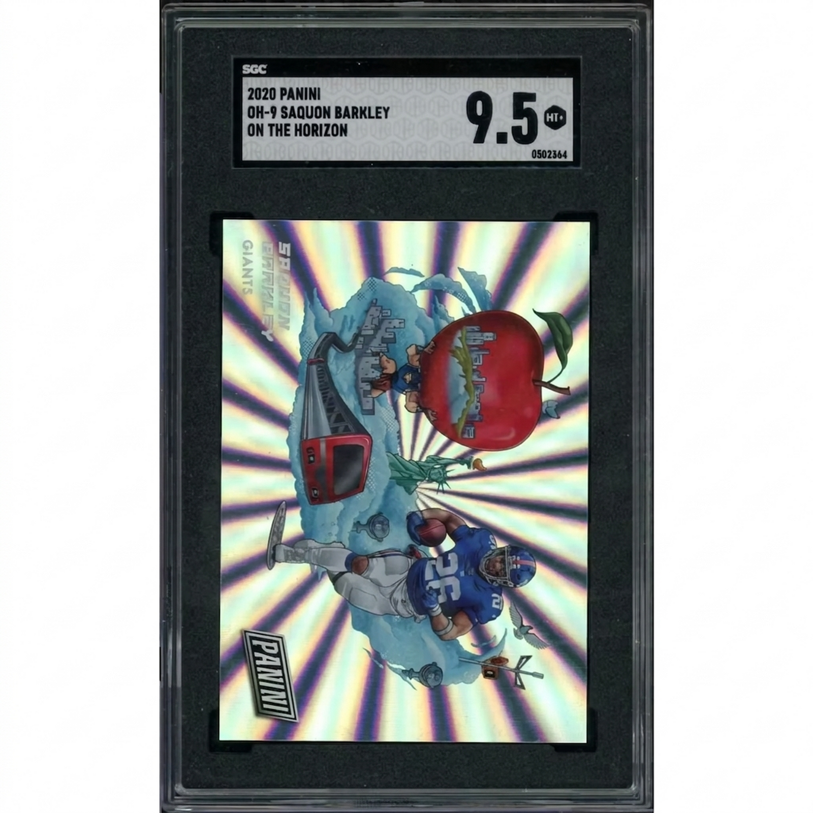 Saquon Barkley 2020 Panini On The Horizon #OH-9 Card | SGC 9.5