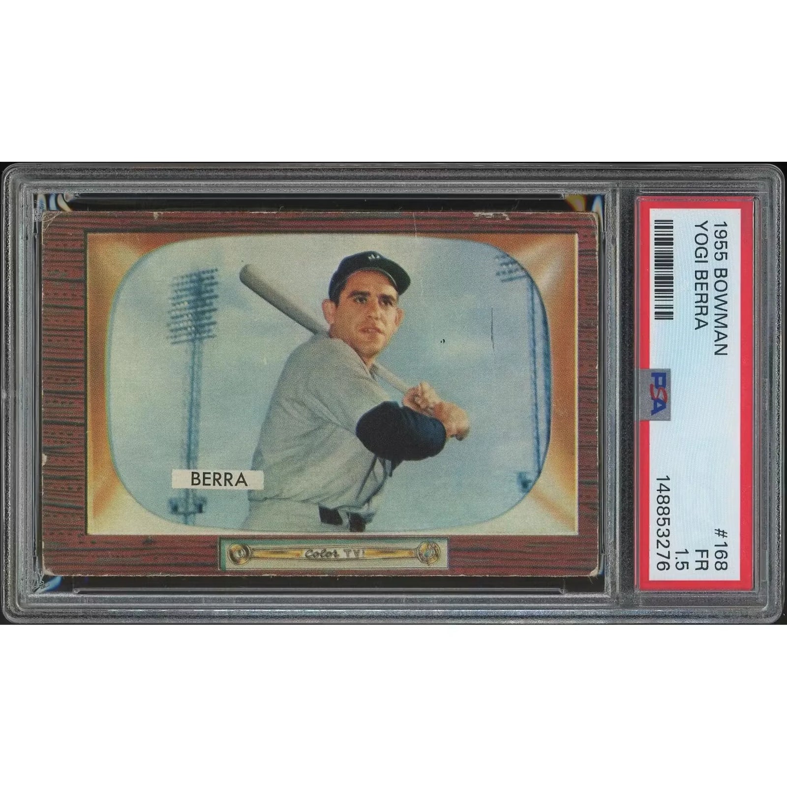 1955 Bowman Baseball Yogi Berra #168 | PSA 1.5