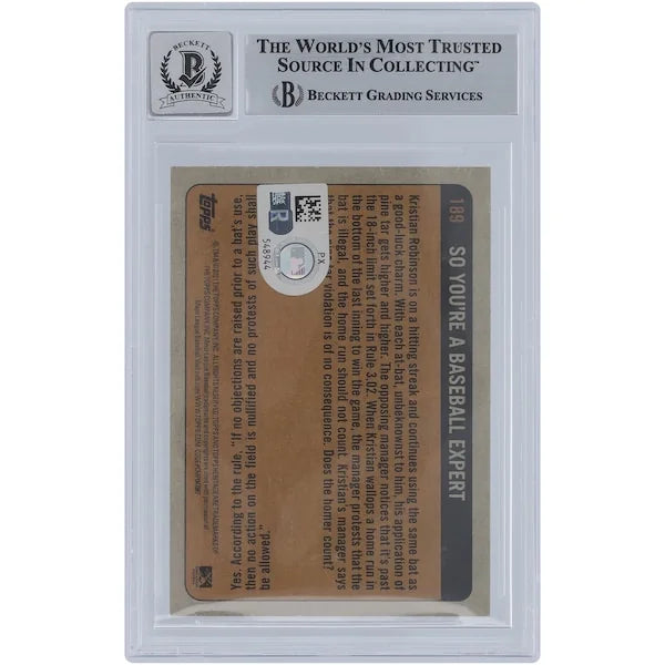 Spencer Torkelson Signed 2021 Topps Heritage #189 Card | Beckett Authenticated 9