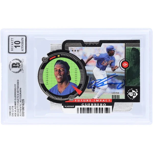 Vladimir Guerrero Signed 1998 Upper Deck UD3 Future Impact #26 2000 | Montreal Expos