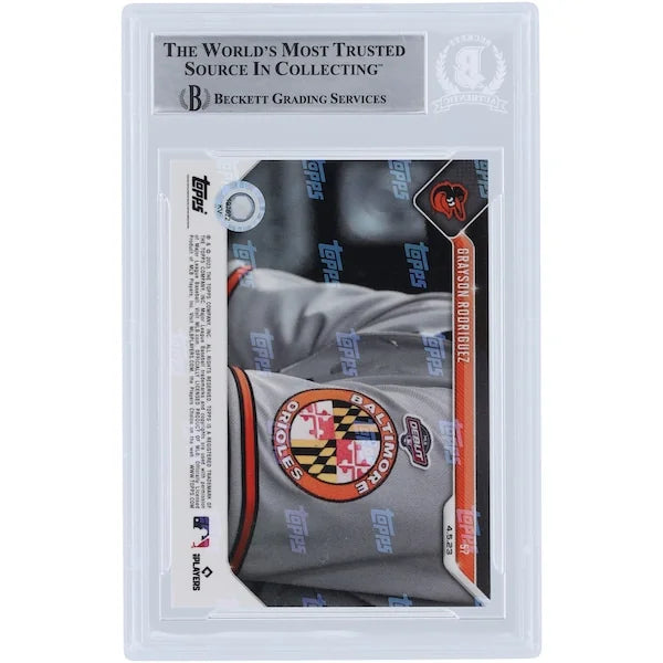 Grayson Rodriguez Signed 2023 Topps Now Rookie Card | Beckett Authenticated