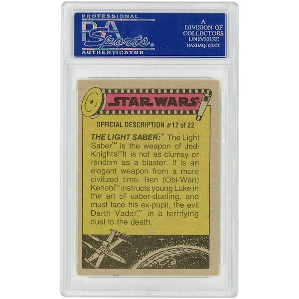 Mark Hamill Signed 1977 Topps Star Wars #191 Card | PSA Authenticated