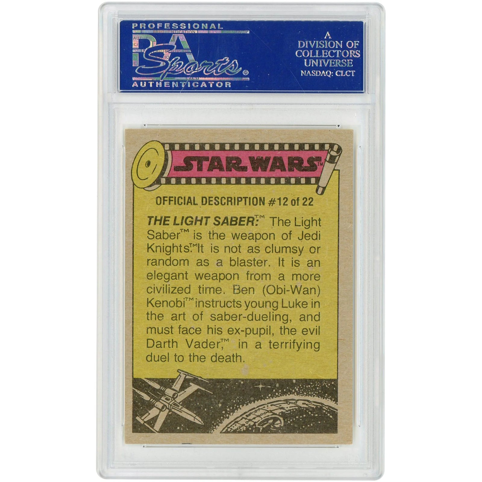 Mark Hamill Signed 1977 Topps Star Wars #191 Card | PSA Authenticated