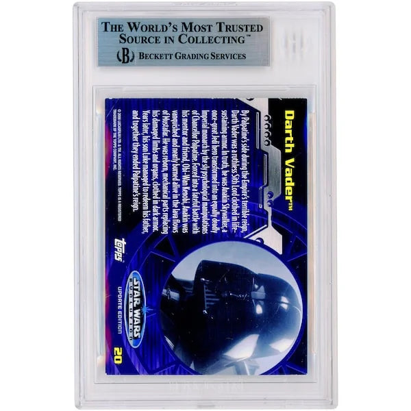 David Prowse and James Earl Jones Signed 2006 Topps Evolution Update #20 Card | Beckett Au