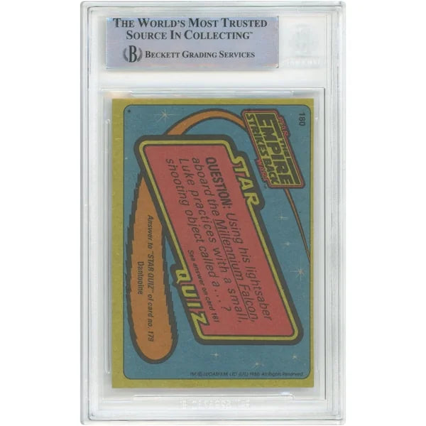 Peter Mayhew Signed 1980 Topps #180 Empire Strikes Back Card | BAS Authenticated