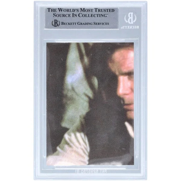 Peter Mayhew Signed 1983 Topps Return of the Jedi Sticker #13B | BAS Authenticated