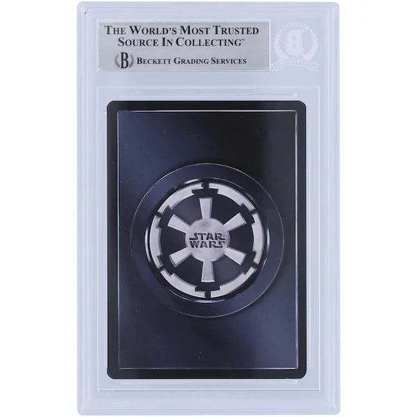 David Beasley Signed Star Wars 1995 CCG #161 | BAS Authenticated