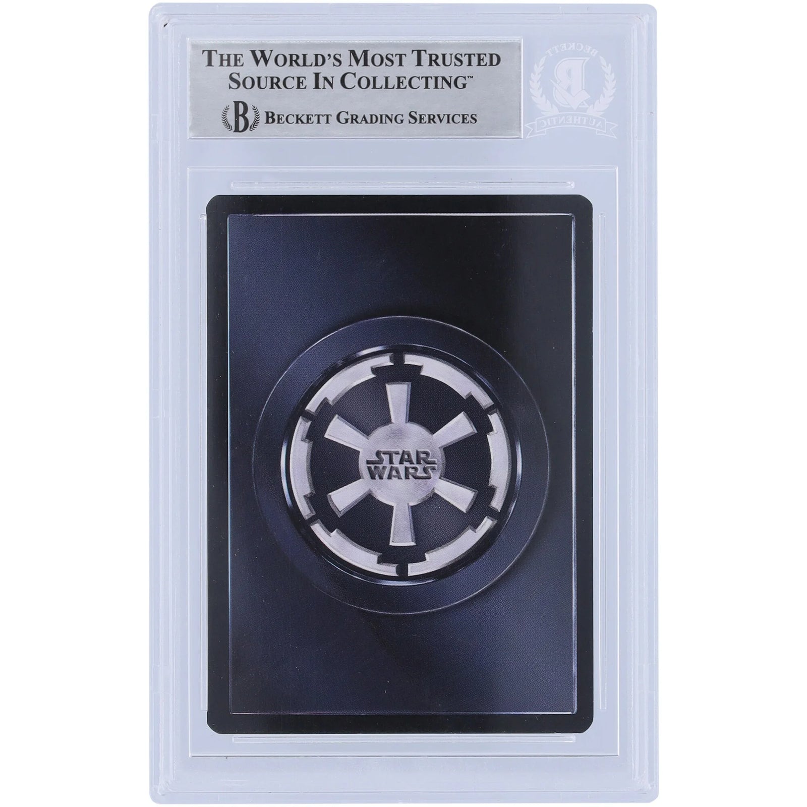 David Beasley Signed Star Wars 1995 CCG #161 | BAS Authenticated