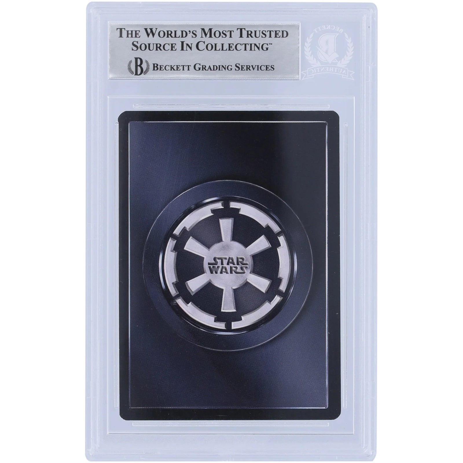 David Beasley Signed 1995 Star Wars CCG #82 Card | BAS Authenticated