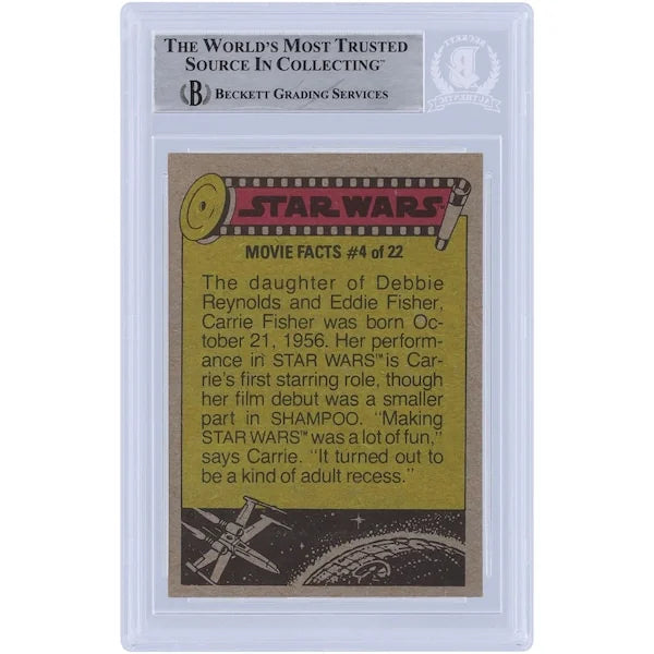 Chris Bunn Signed 1977 Topps Star Wars #272 Card | BAS Authenticated