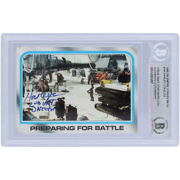 Harley Cokeliss Signed 1980 Topps Empire Strikes Back #144 | 2nd Unit Director