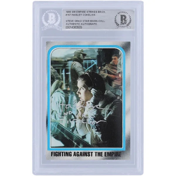 Harley Cokeliss Signed 1980 Topps #157 Empire Strikes Back Card | BAS Authenticated