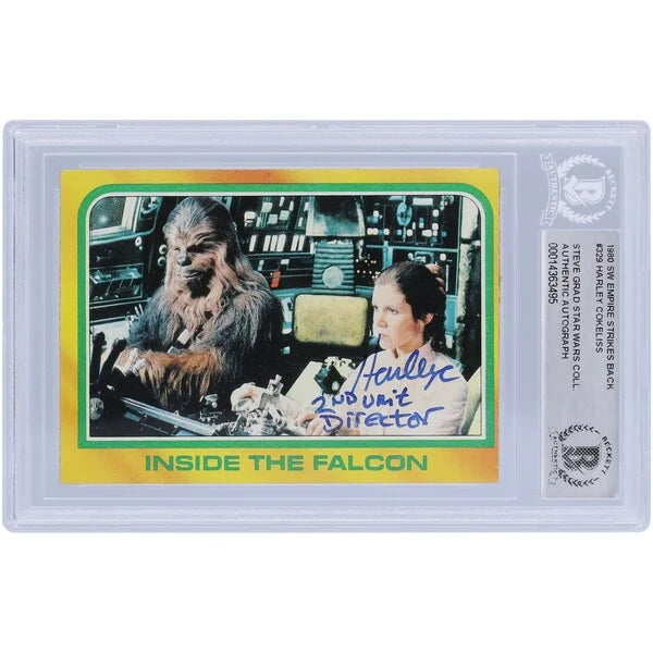 Harley Cokeliss Signed 1980 Topps #329 Card | Empire Strikes Back