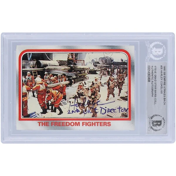 Harley Cokeliss Signed 1980 Topps Empire Strikes Back #35 | 2nd Unit Director