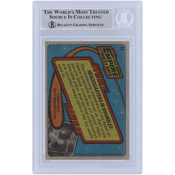 Harley Cokeliss Signed 1980 Topps #47 Card | Empire Strikes Back