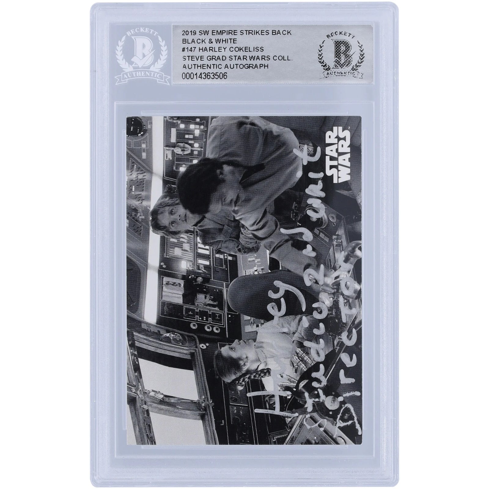 Harley Cokeliss Signed 2019 Topps #147 Card | BAS Authenticated