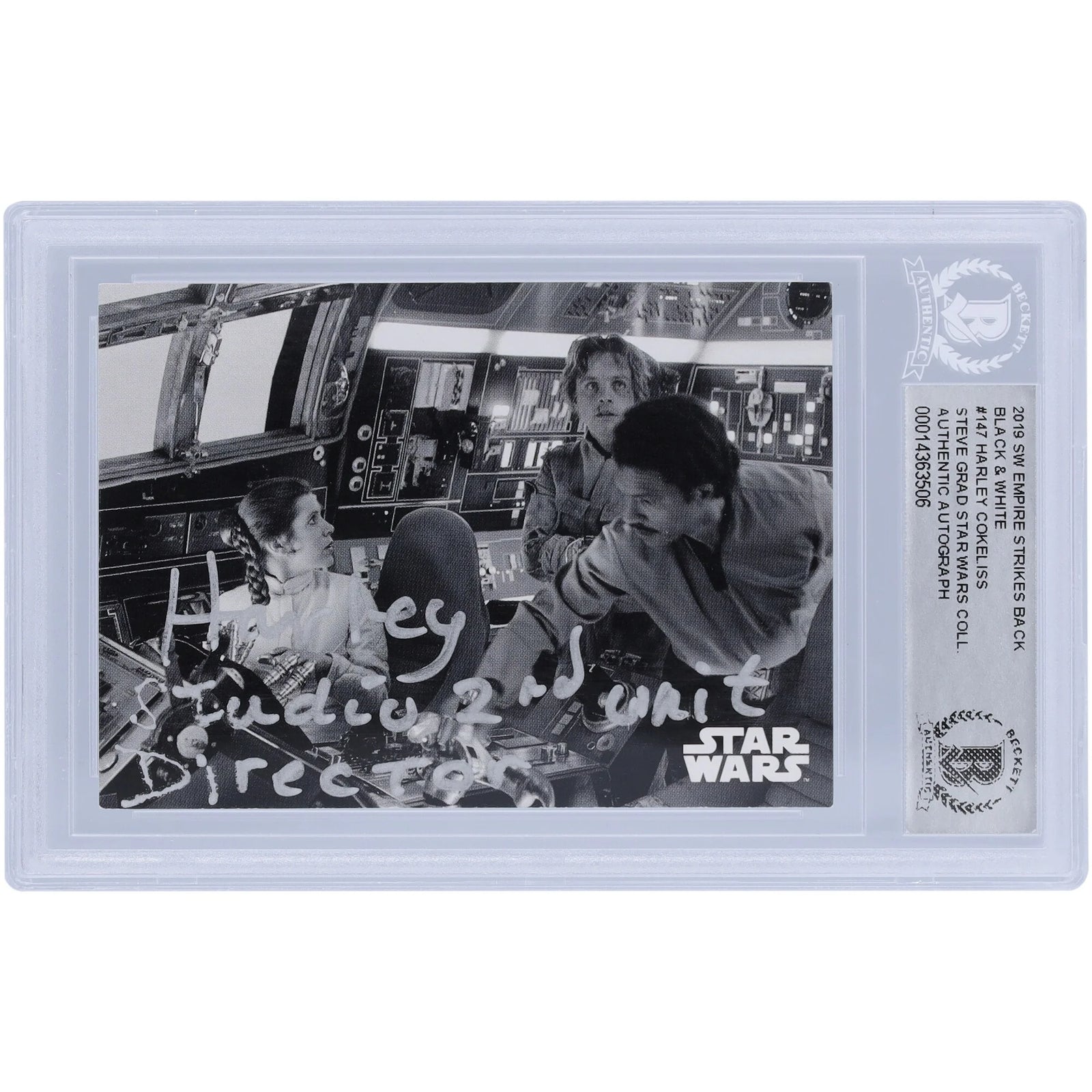 Harley Cokeliss Signed 2019 Topps #147 Card | BAS Authenticated