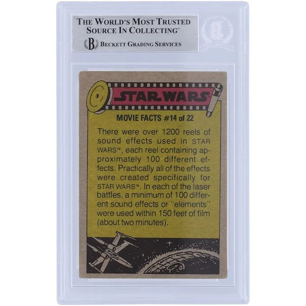 Stuart Freeborn Signed 1977 Topps Star Wars #277 Card | BAS Authenticated