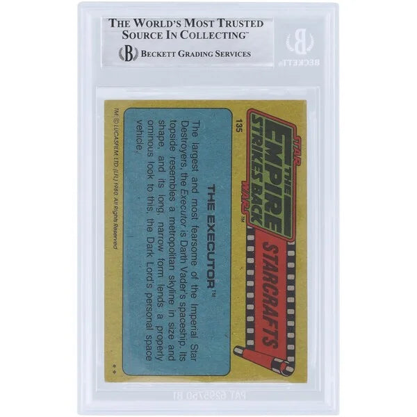 Brian Johnson Signed 1980 Topps Empire Strikes Back #135 | SFX Inscription