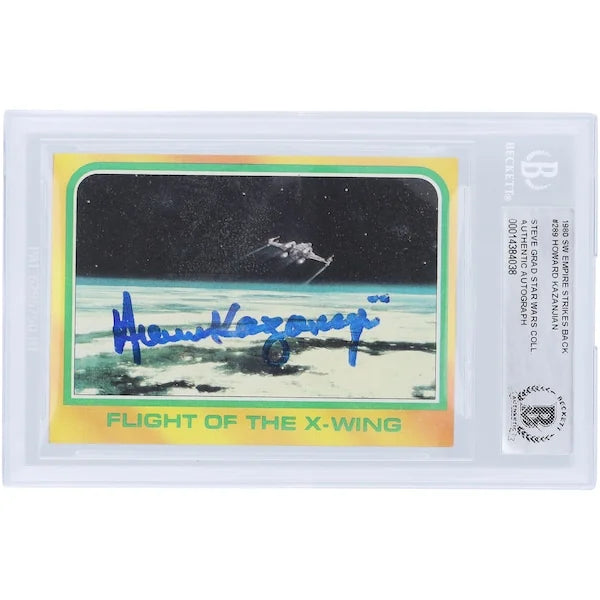 Howard Kazanjian Signed 1980 Topps Empire Strikes Back #289 | BAS Authenticated