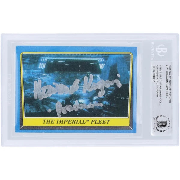 Howard Kazanjian Signed 1983 Topps Return of the Jedi #171 Card | BAS Authenticated