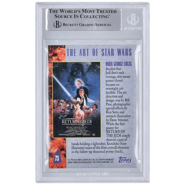 Howard Kazanjian Signed 1993 Topps #73 Card | Producer Inscription