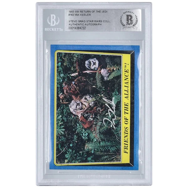 Ira Keeler Signed 1983 Topps Return of the Jedi #162 | BAS Authenticated