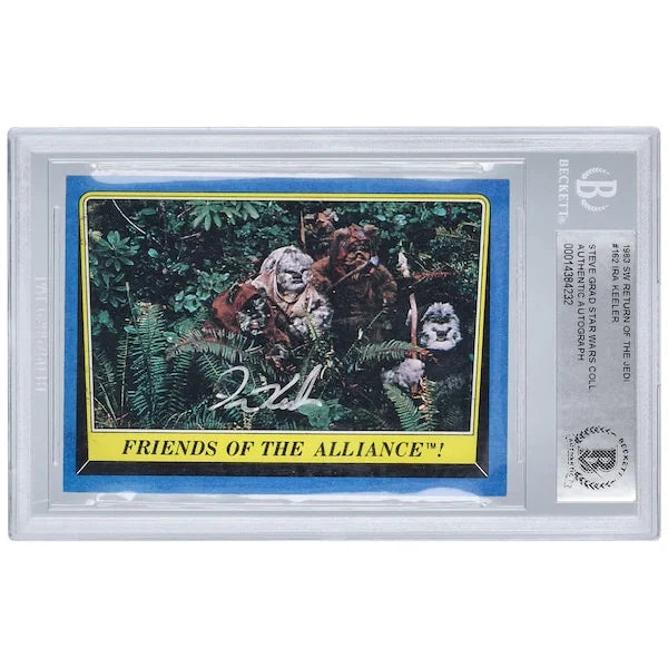 Ira Keeler Signed 1983 Topps Return of the Jedi #162 | BAS Authenticated