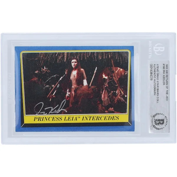 Ira Keeler Signed 1983 Topps Return of the Jedi #198 Card | BAS Authenticated