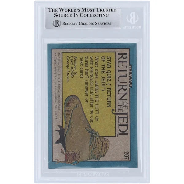 Ira Keeler Signed 1983 Topps Return of the Jedi #207 | BAS Authenticated