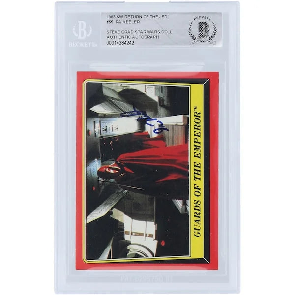Ira Keeler Signed 1983 Topps Return of the Jedi #55 Card | BAS Authenticated