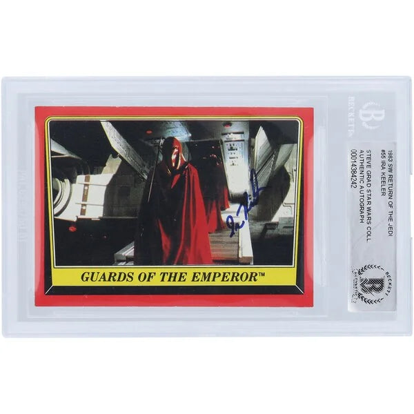 Ira Keeler Signed 1983 Topps Return of the Jedi #55 Card | BAS Authenticated