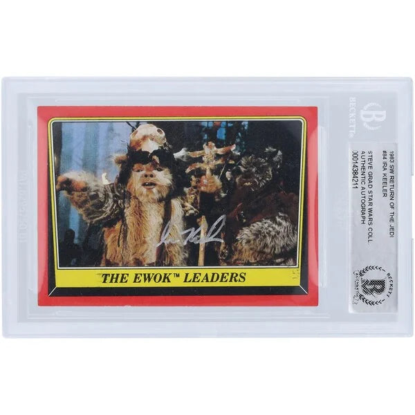 Ira Keeler Signed 1983 Topps Return of the Jedi #84 Card | BAS Authenticated