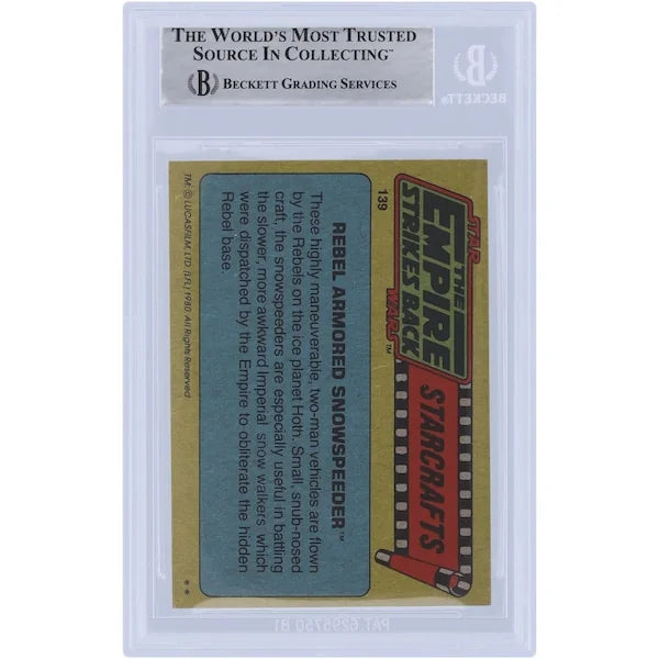 Denis Lawson Signed 1980 Topps Empire Strikes Back #139 | BAS Authenticated