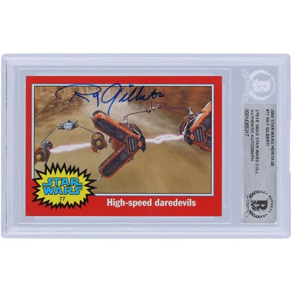 Ray Gilberti Signed 2004 Topps Star Wars #77 Card | BAS Authenticated