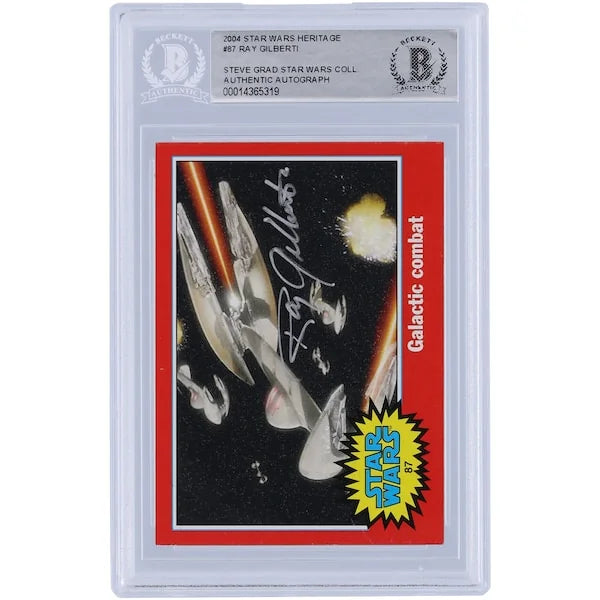 Ray Gilberti Signed 2004 Topps Star Wars #87 Card | BAS Authenticated