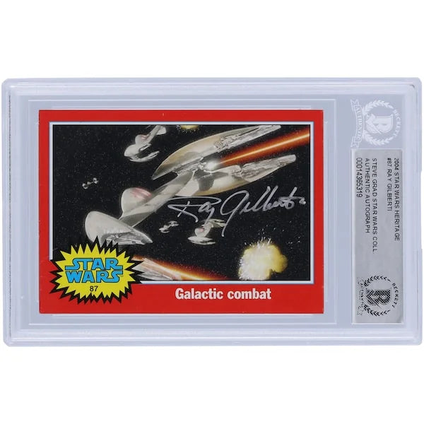 Ray Gilberti Signed 2004 Topps Star Wars #87 Card | BAS Authenticated