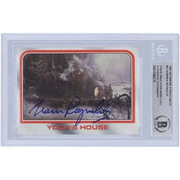 Norman Reynolds Signed 1980 Topps Empire Strikes Back #61 Card | BAS Authenticated