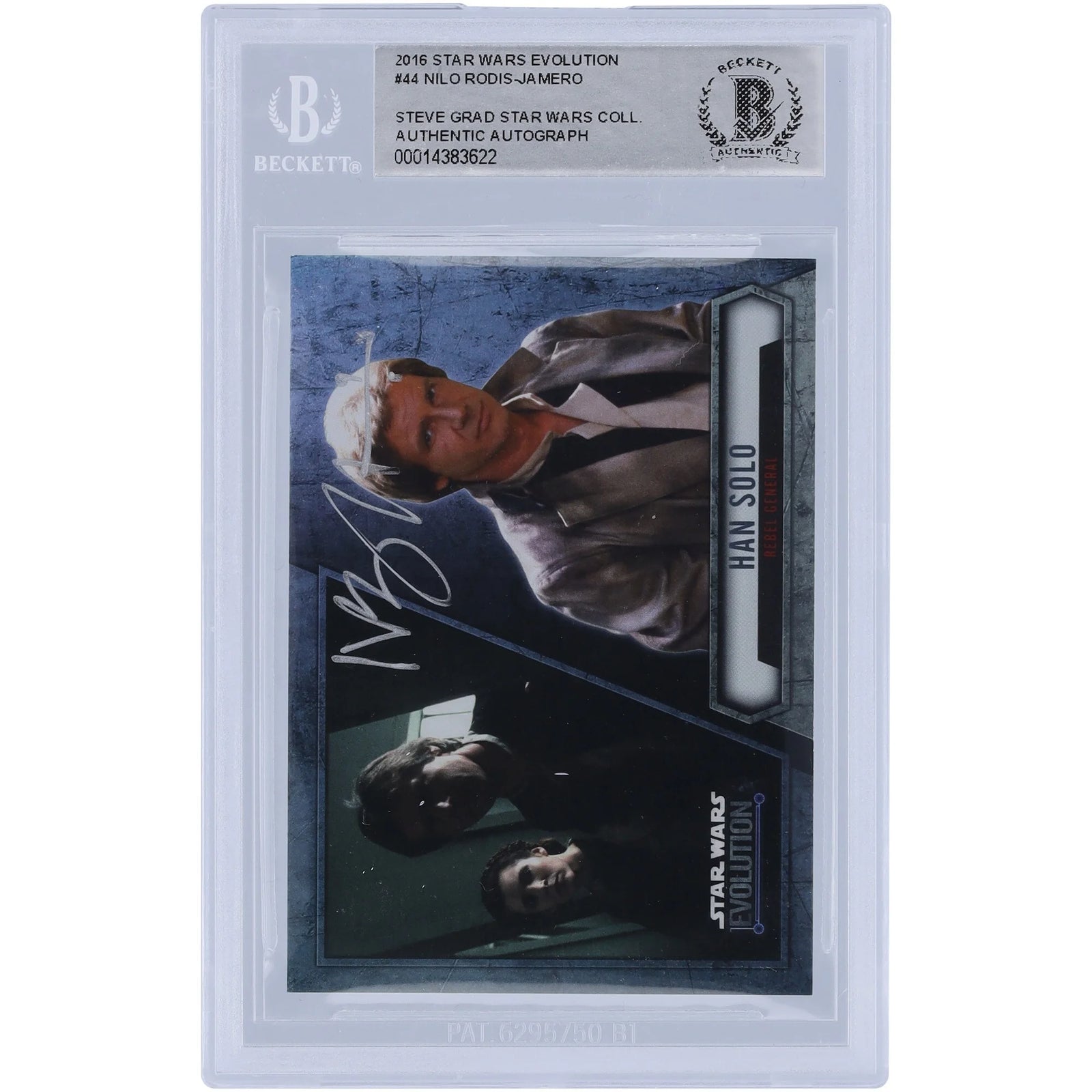 Nilo Rodis-Jamero Signed 2016 Topps Star Wars #44 Card | BAS Authenticated