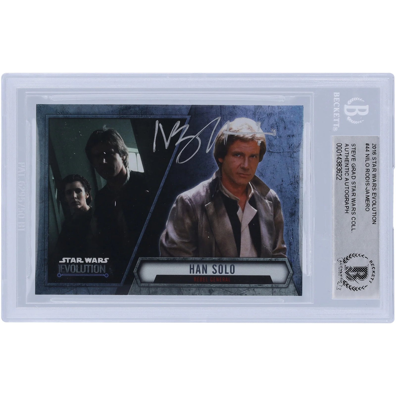 Nilo Rodis-Jamero Signed 2016 Topps Star Wars #44 Card | BAS Authenticated