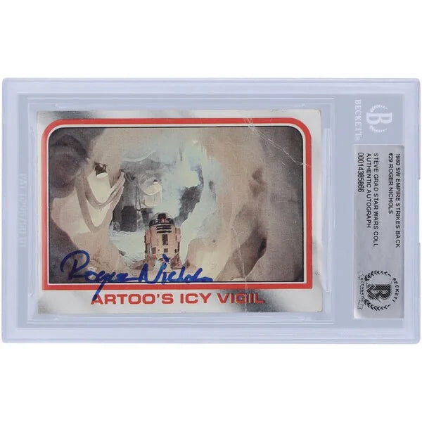 Roger Nichols Signed 1980 Topps The Empire Strikes Back #29 Card | BAS Authenticated