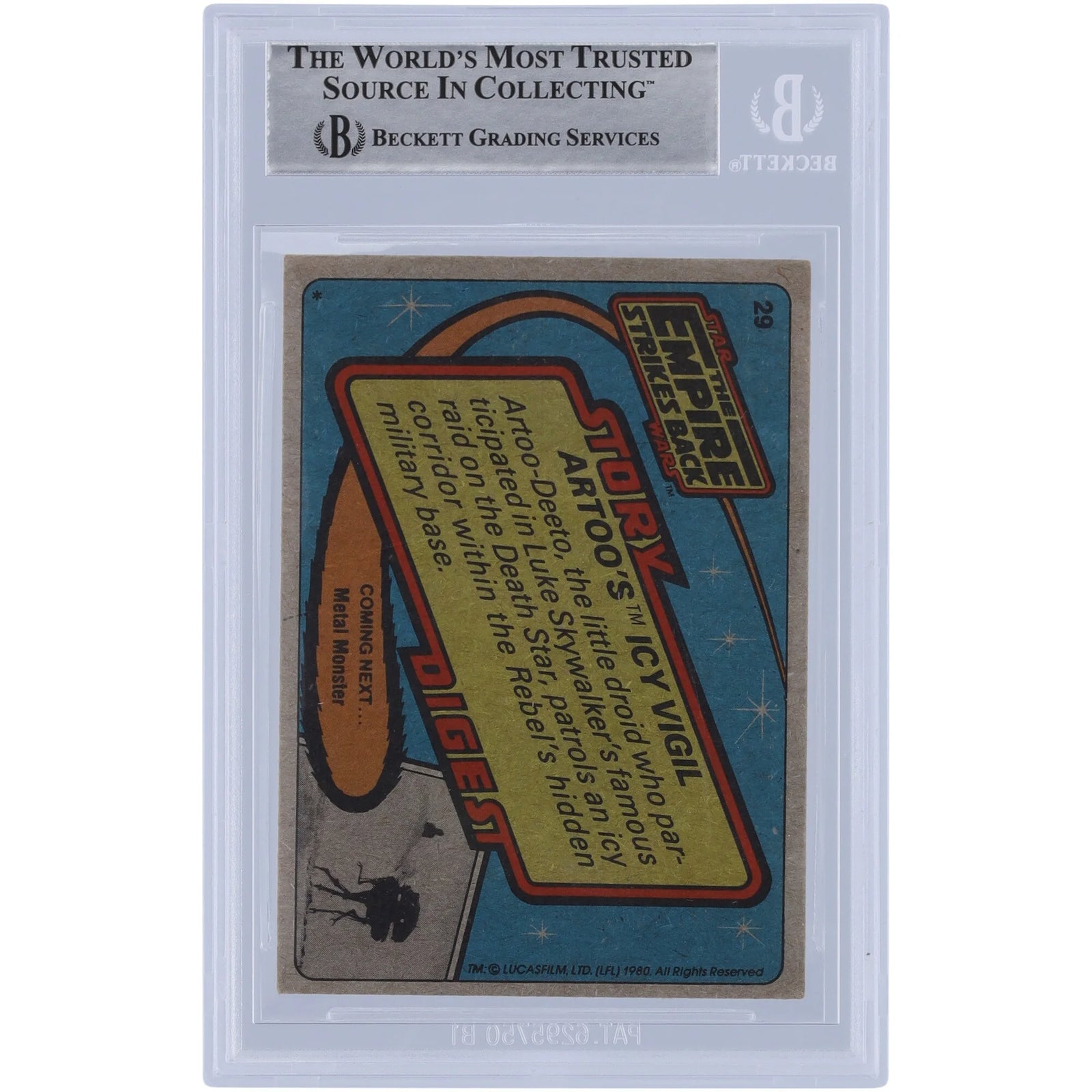 Roger Nichols Signed 1980 Topps The Empire Strikes Back #29 Card | BAS Authenticated