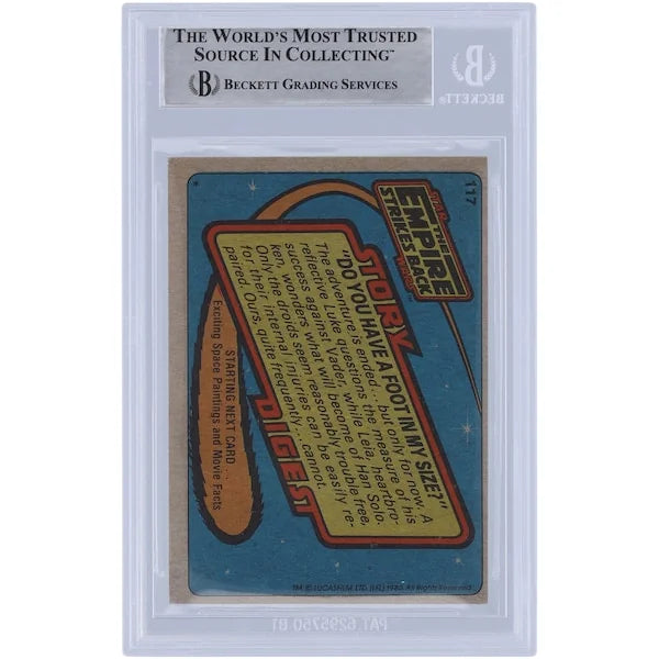 Ron Punter Signed 1980 Topps The Empire Strikes Back #117 Card | BAS Authenticated