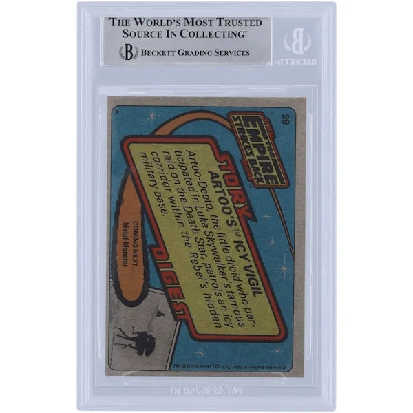 Ron Punter Signed 1980 Topps Star Wars #29 | Empire Strikes Back