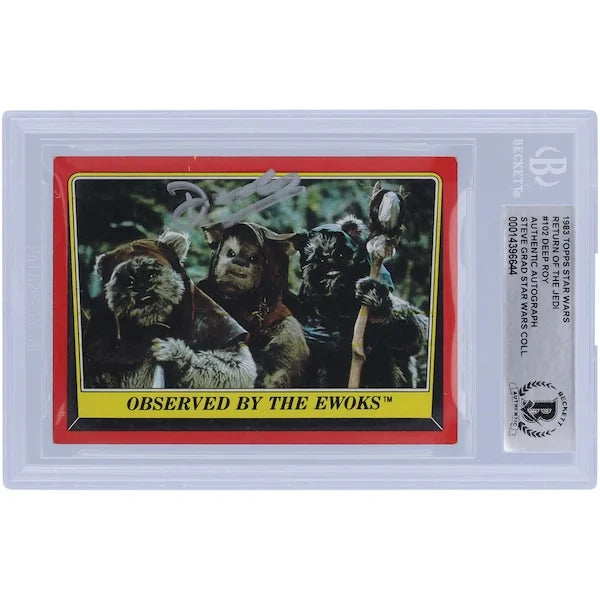 Deep Roy Signed 1983 Topps Return of the Jedi #102 | BAS Authenticated