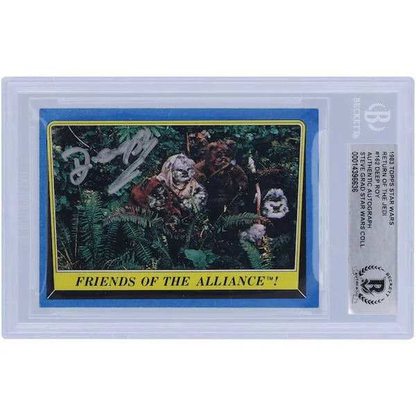 Deep Roy Signed 1983 Topps Return of the Jedi #162 | BAS Authenticated